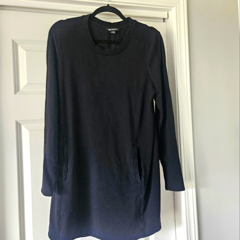 Athleta Black Tunic With Pockets